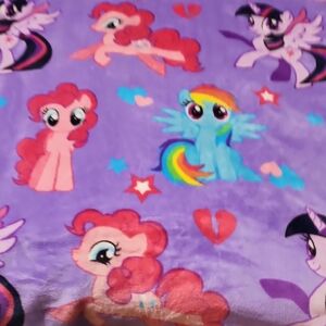 Colorful Cartoon Character Blanket
